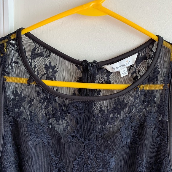 Francesca’s Black Sleeveless Dress - Picture 4 of 5